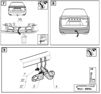 Фаркоп 7618-A Oris на Exeed VX 2020-. Необходима подрезка бампера. Тип шара: A. Нагрузки: 1800/100 кг, масса фаркопа 15,2 кг (без электрики в комплекте) от магазина ФаркопРос
